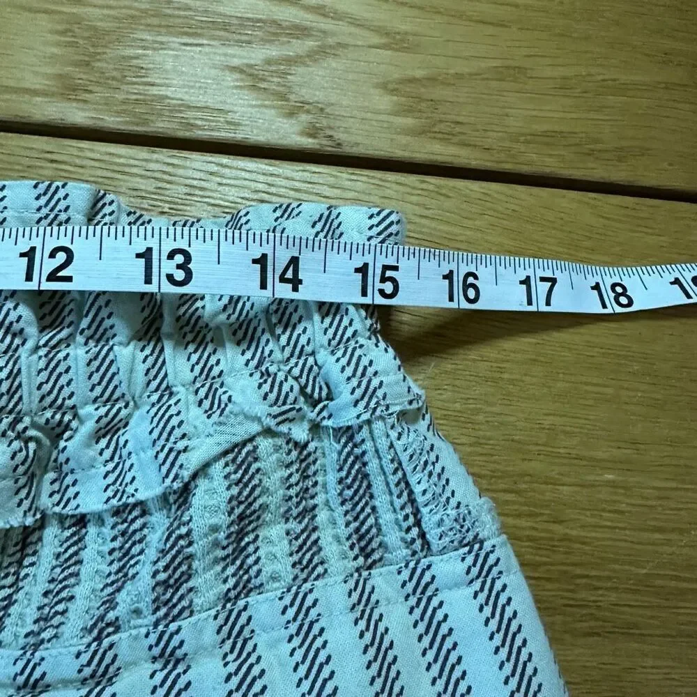 Free People One Hariet striped shorts small